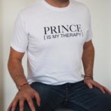 PRINCE IS MY THERAPY – BLANC/NOIR