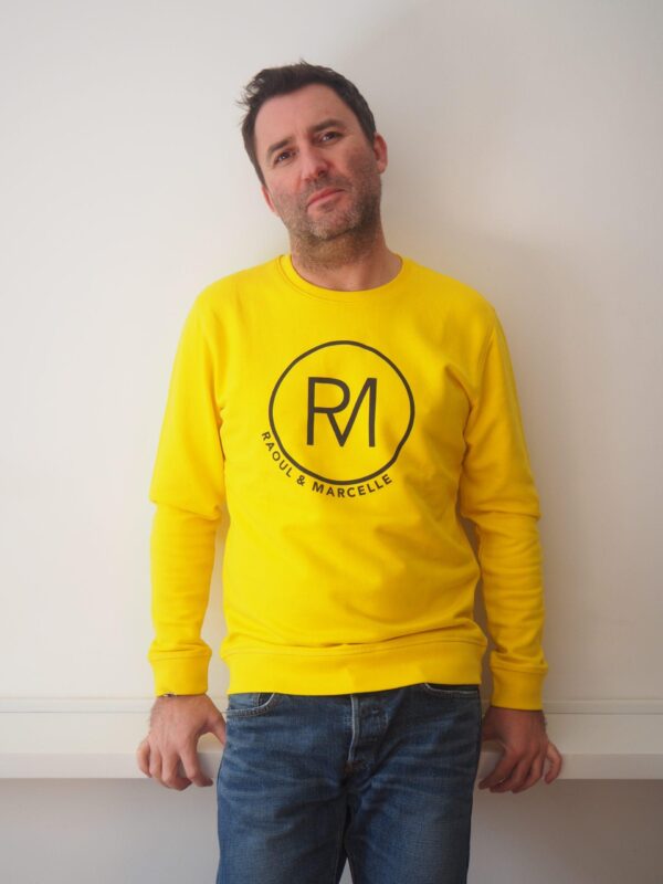 Sweat RAOUL & MARCELLE Golden / Navy