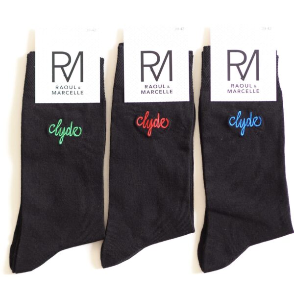 LOT de 3 Chaussettes BONNIE & CLYDE ( Modèle mixte )