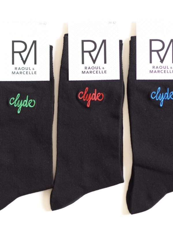 LOT de 3 Chaussettes BONNIE & CLYDE ( Modèle mixte )