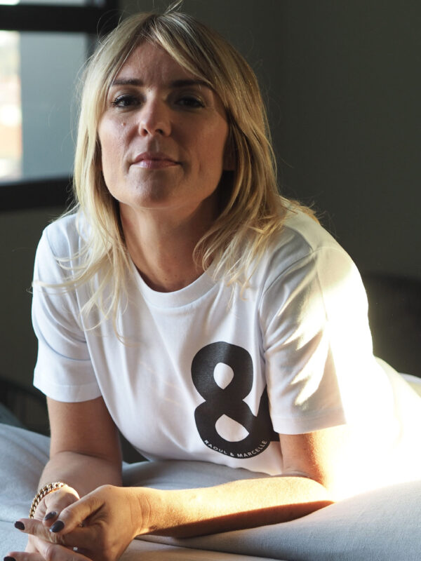 T-Shirt Col Rond  Blanc ESPERLUETTE
