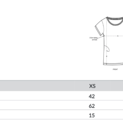 T-Shirt Col V JANE & SERGE  Blanc / Velours Marine