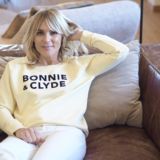 Sweat Loose  BONNIE & CLYDE  Soleil  / Velours Marine