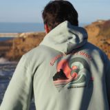 Hoodie  SUNNY SALTY WAVY Aloe