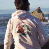 Hoodie SUNNY SALTY WAVY Rose
