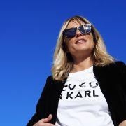 T-Shirt Mixte COCO & KARL  White / Black   Collab Mademoiselle FANI