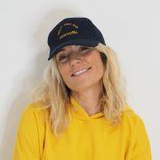 Casquette coton Marcelle PRETTY GIRLS CLUB Navy / Mustard