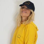 Casquette coton Marcelle PRETTY GIRLS CLUB Navy / Mustard