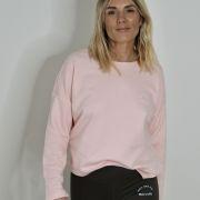 Sweat oversize  Marcelle PRETTY GIRLS CLUB   Rose / White