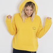 Hoodie oversize  Marcelle PRETTY GIRLS CLUB  Mustard / Navy