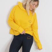 Hoodie oversize  Marcelle PRETTY GIRLS CLUB  Mustard / Navy